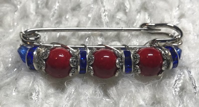 Red /& Blue Stock Pin