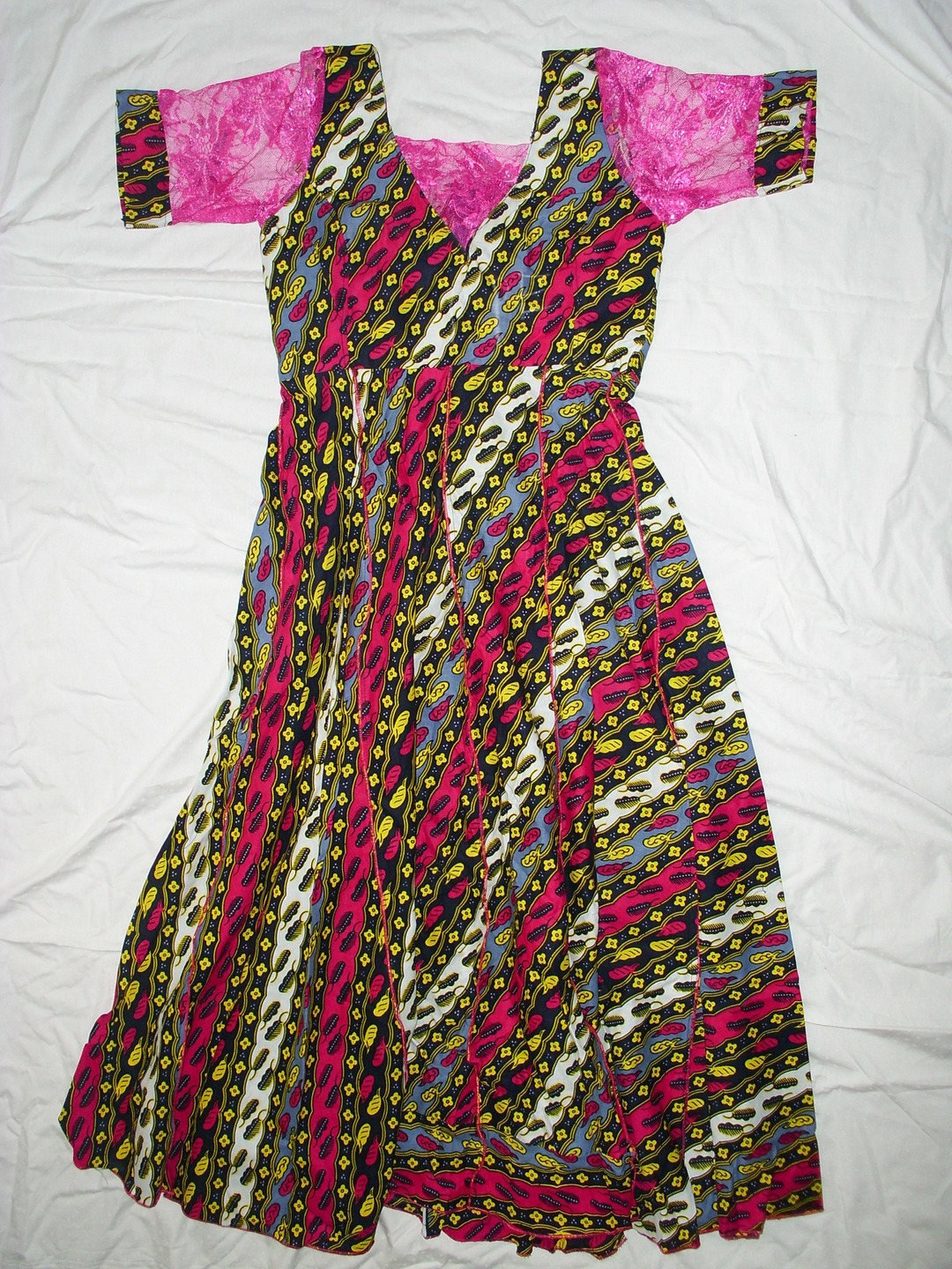 Modele de robe pagne avec dentelle best sale