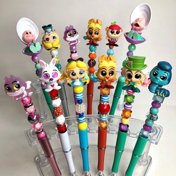 Disney Alice in Wonderland Doorable Bead Pens Collection- Doorables- Disney- Accessory- Refillable