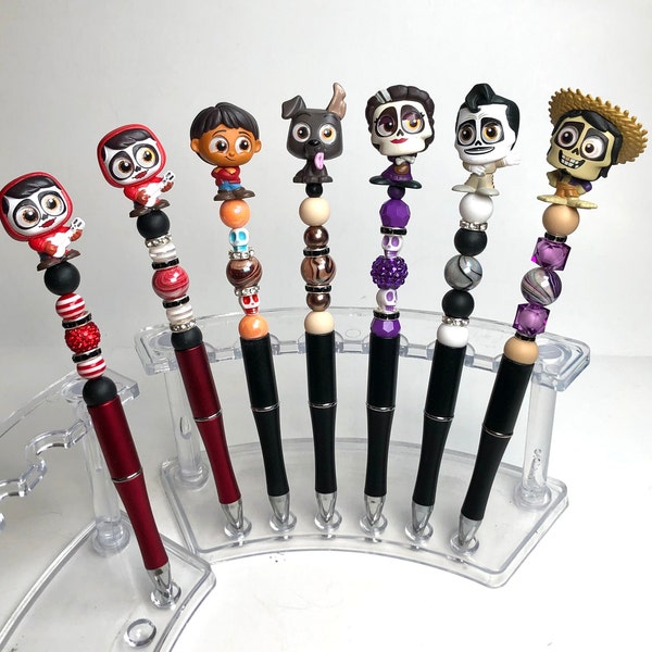 Disney Pixar coco Doorable Bead Pens Collection- Doorables- Disney- Accessory- Refillable