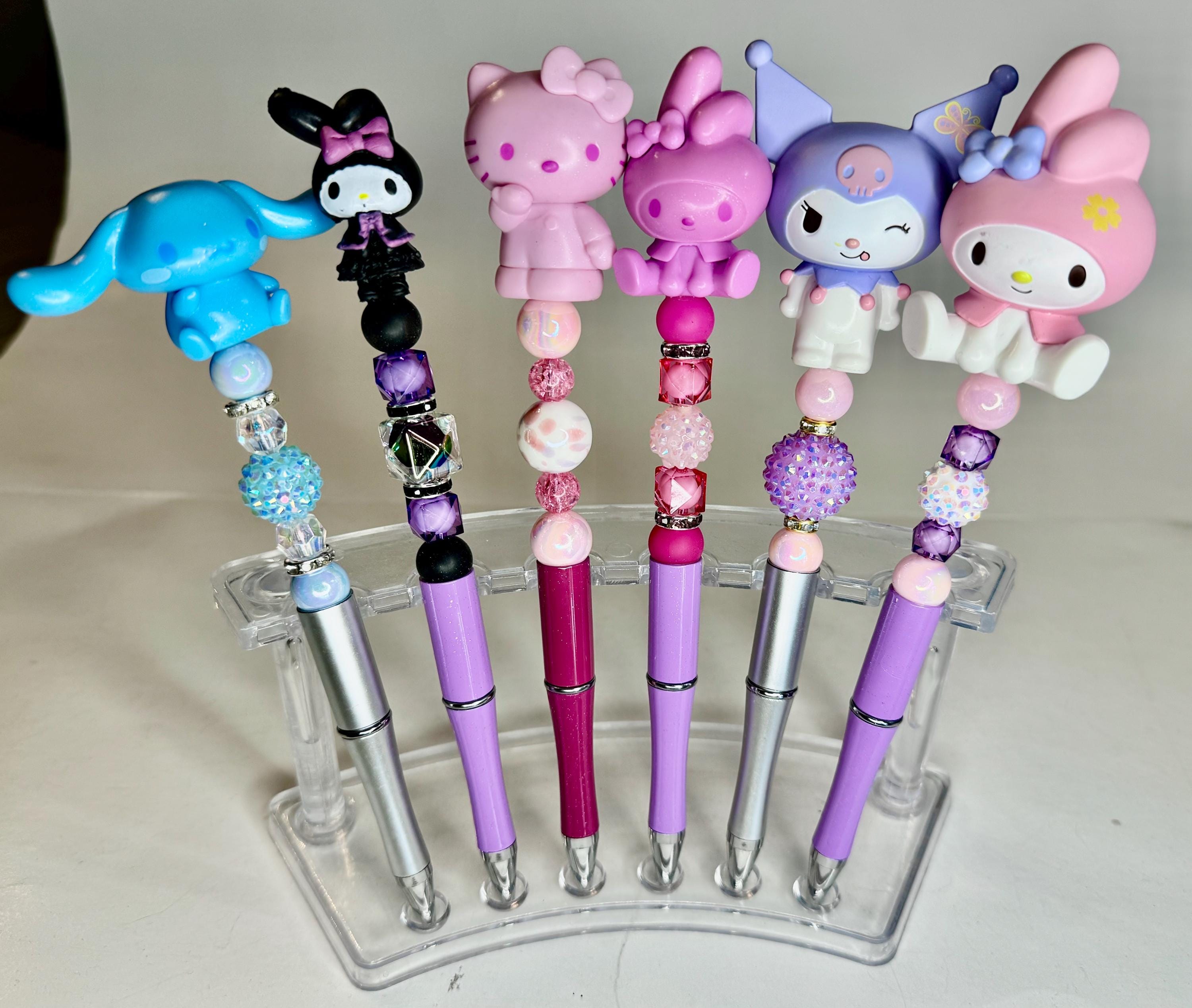 Hello Kitty/kirby- Sailor Moon Bead Pens Collection- Doorables