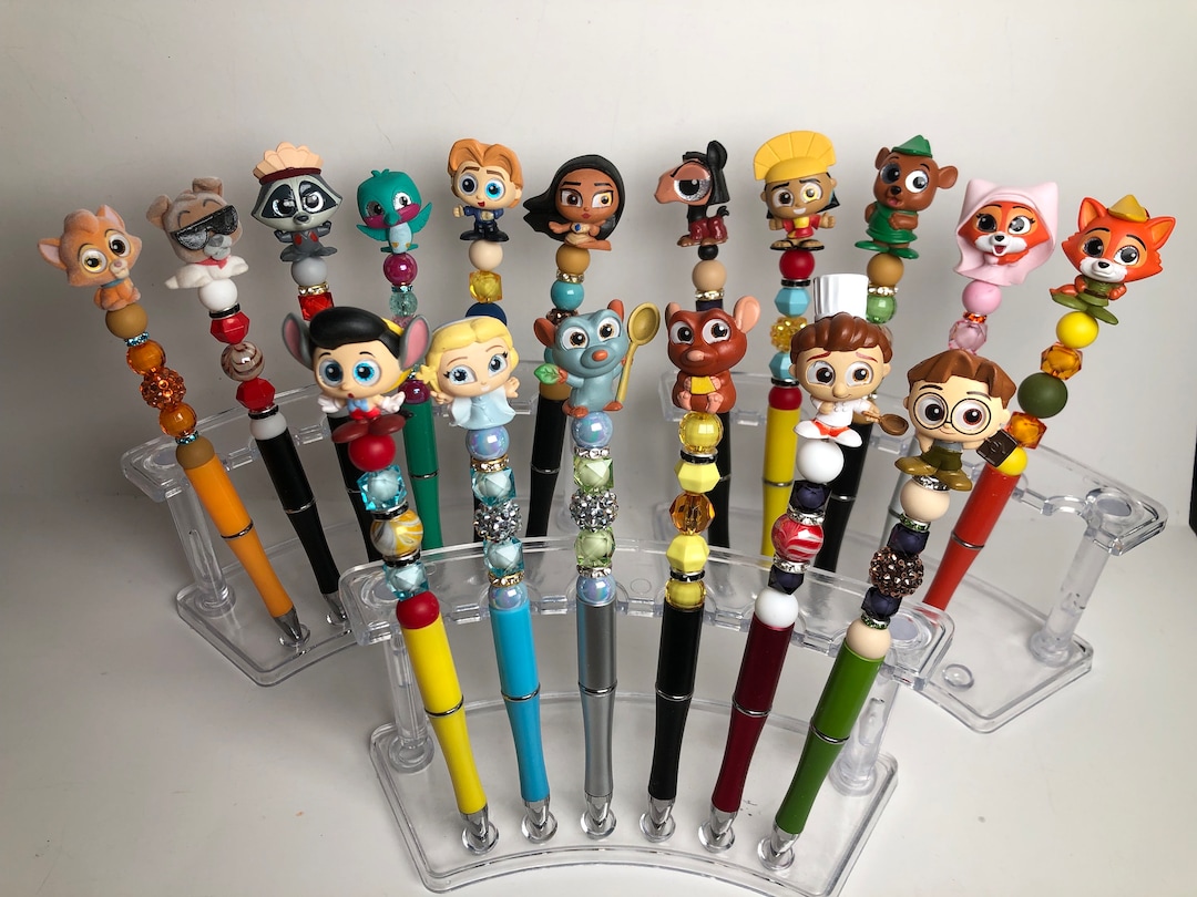 Disney Series 10 Doorable Bead Pens Collection Refillableoliver and