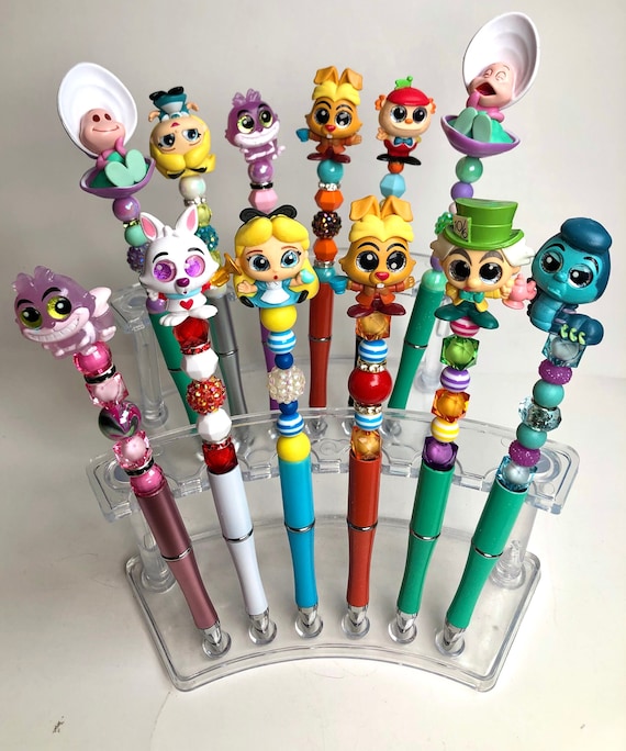 Disney Pens, 4 Cute Pens with Adorable Stitch Toppers, Pretty Pens for  Journaling, Drawing, or School Work, Cute Pens for Women & Kids, Stitch  School