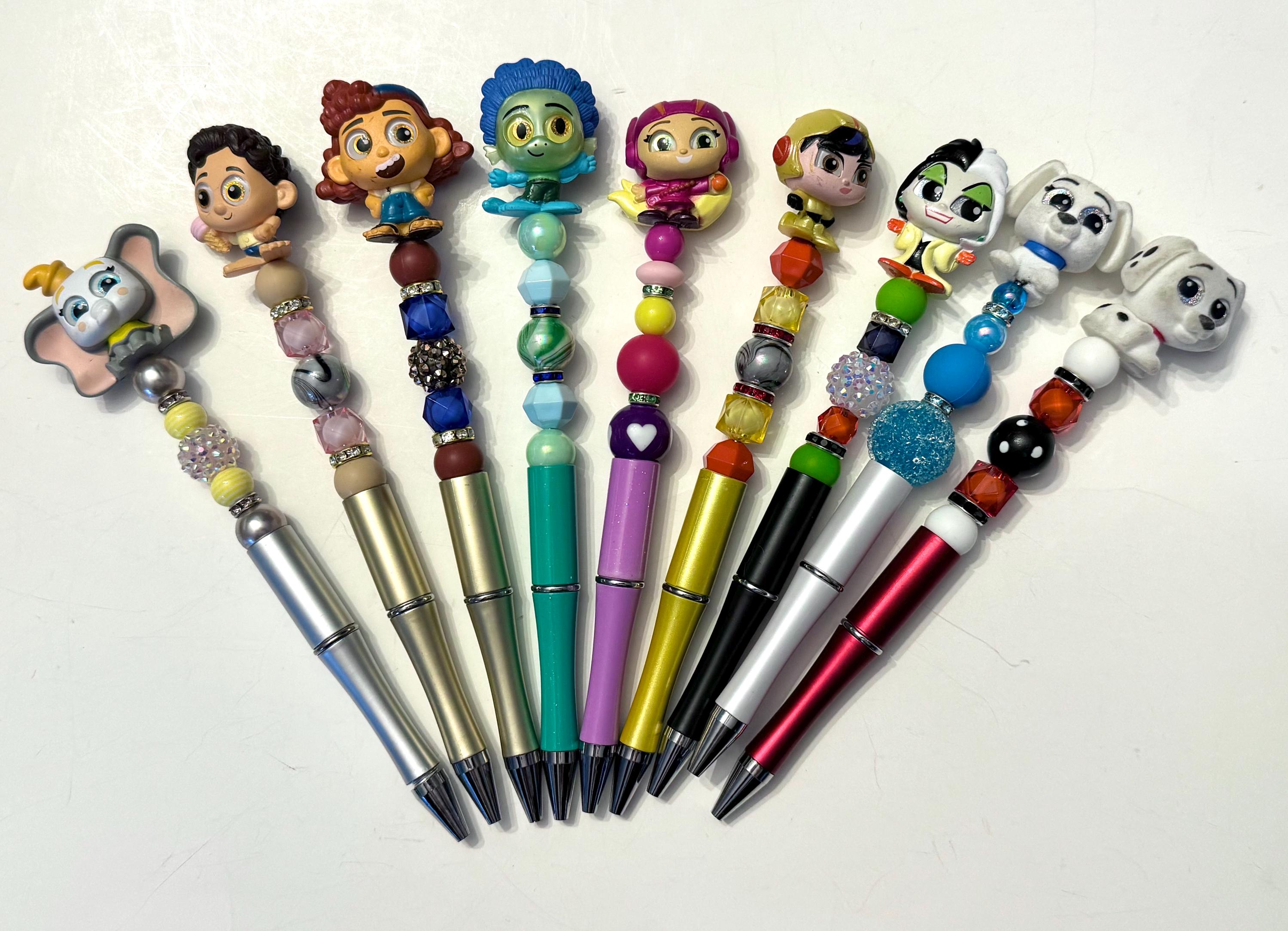Disney Series 10 Doorable Bead Pens Collection- Refillable