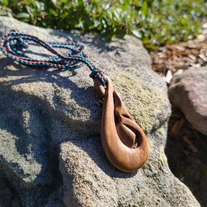 Hand carved Swoop whale tail
