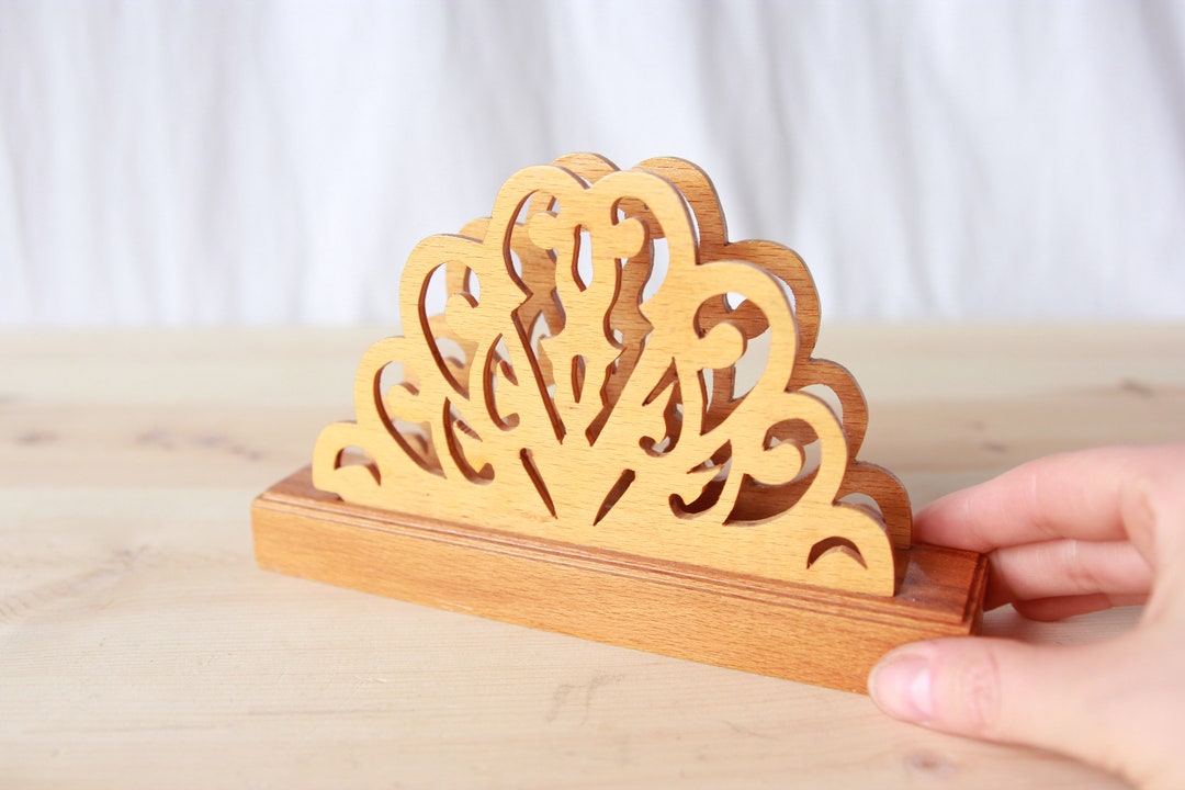 Vintage Letter & Napkin Holder