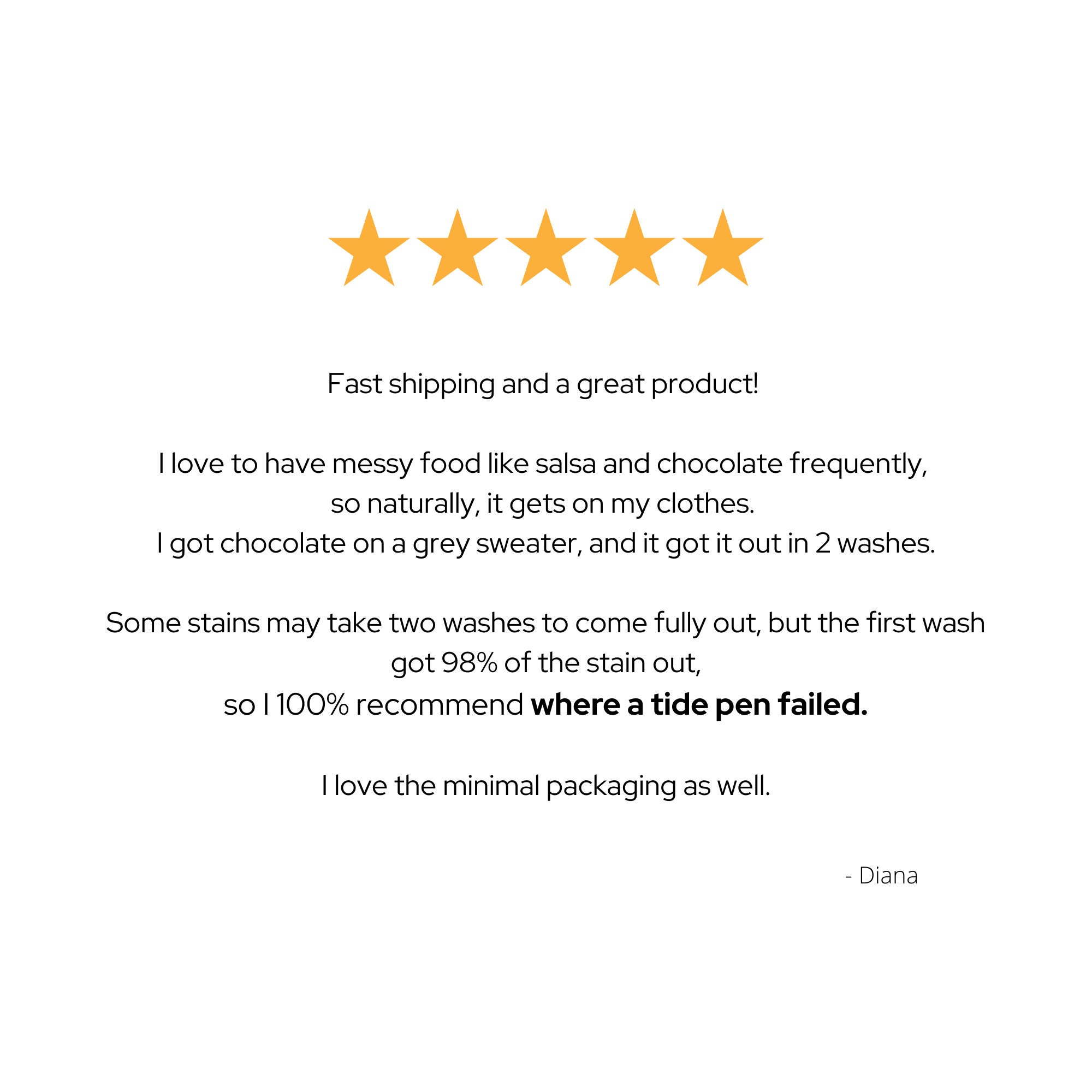 Stain Remover Stick by Tangie. Plastic Free Packaging. All Natural