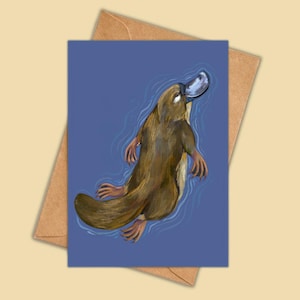Greeting Card - Platypus
