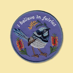 Iron-On Patch - Fairy Wren