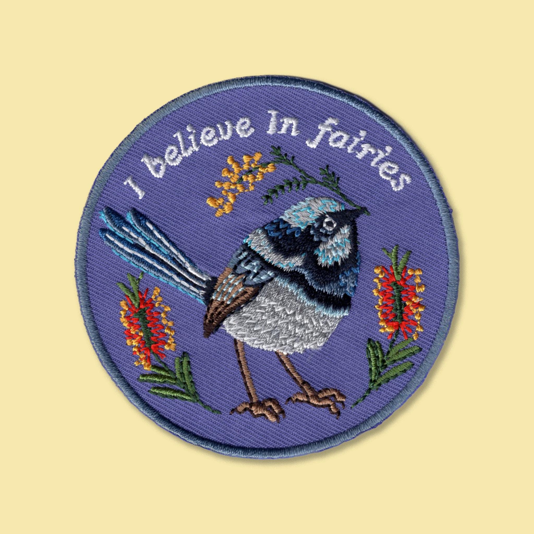 ワンピース FAUNE Embroidered Wren 2-4 vintage white Wren Patch - Etsy