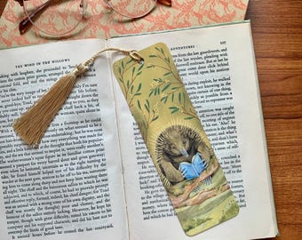 Bookmark - Echidna - Cute illustration