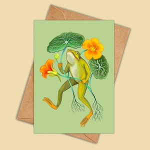 Greeting Card - Happy Frog