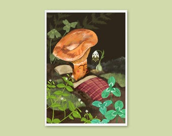 Lámina artística - Seta dormilona