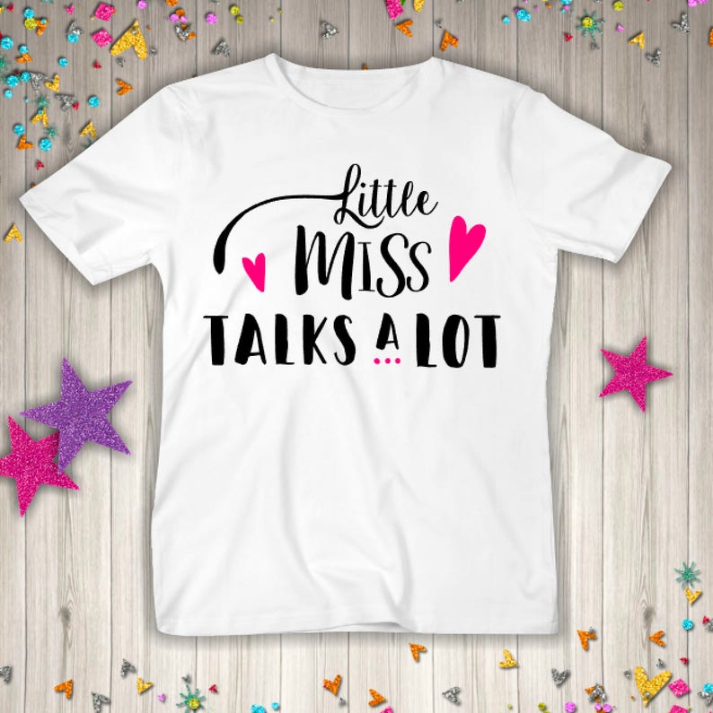 little miss happy t shirt