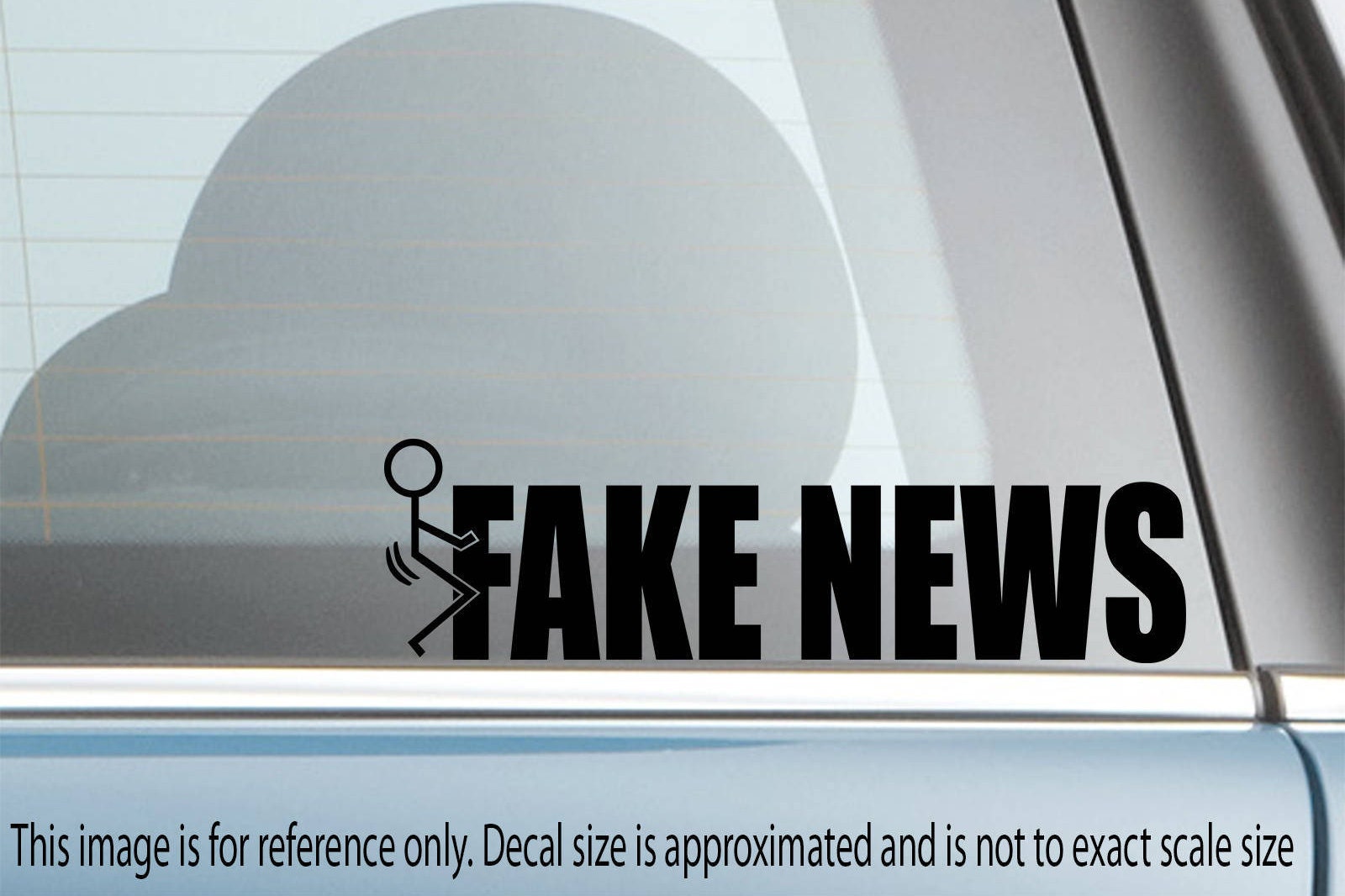 FCK Fake News Funny Car Window Decal Bumper Sticker Trump JDM - Etsy Canada