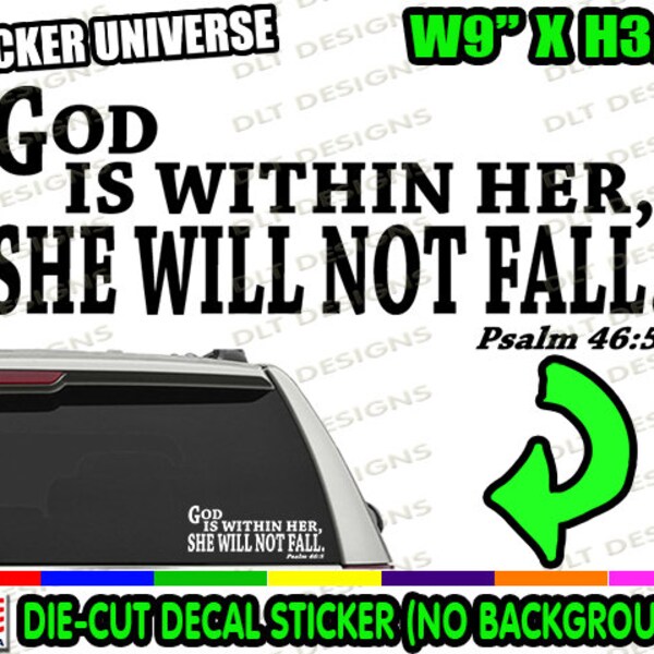 Scripture Bumper Stickers Etsy