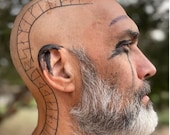  Bjorn Lothbrok Temporary Tattoo / Bjorn Viking Tattoo / Viking  Costume / Scar Bjorn Tattoo : Beauty & Personal Care