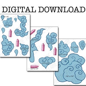 Jinx Tattoo Designs DIGITAL DOWNLOAD for Cosplayers. Full Set of 21 Tattoos Included. Print From Home