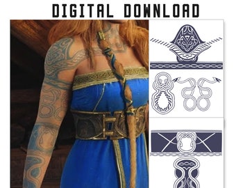 Thor God of War Tattoo - Etsy Australia