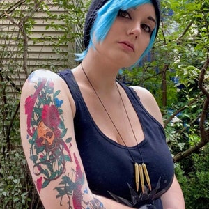 Custom cosplay tattoo Chloe Price Life is Strange