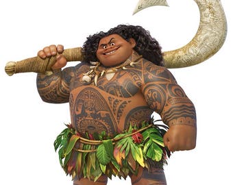 Maui Moana Costume Etsy Maui Moana Costume Etsy