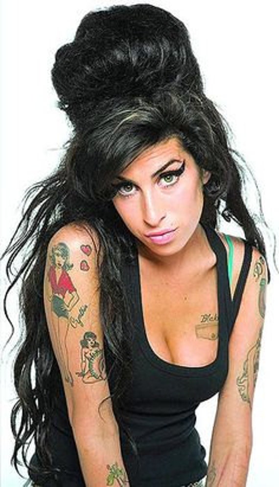 Amy Winehouse Temporary Tattoos  Celebrity Temporary Tattoos  POPSUGAR  Beauty Photo 6