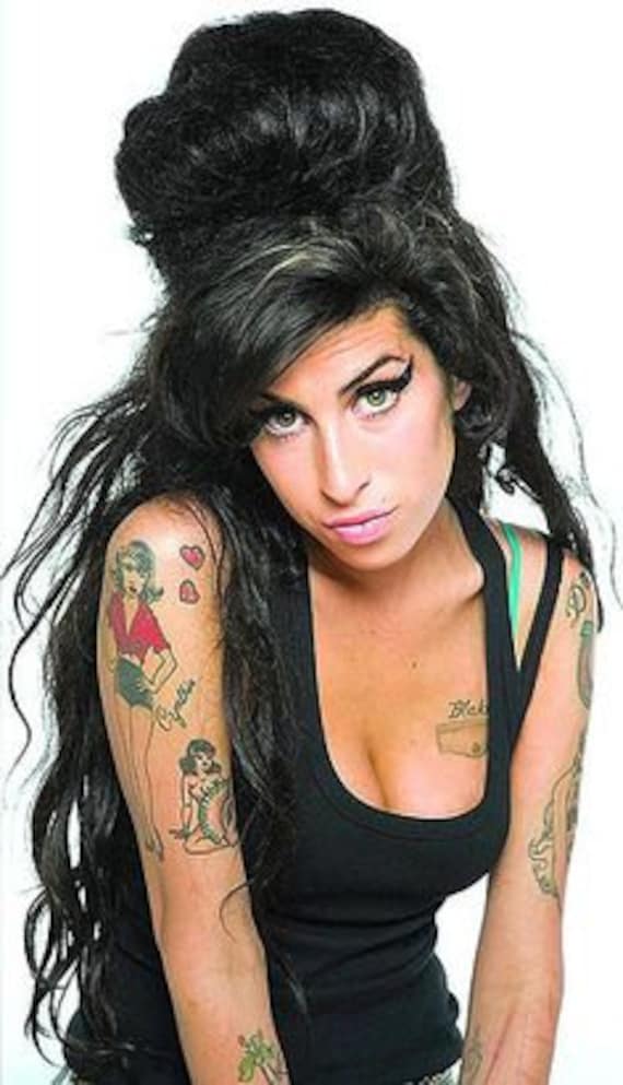 Amy Winehouse Temporary Tattoos  Celebrity Temporary Tattoos  POPSUGAR  Beauty Photo 6