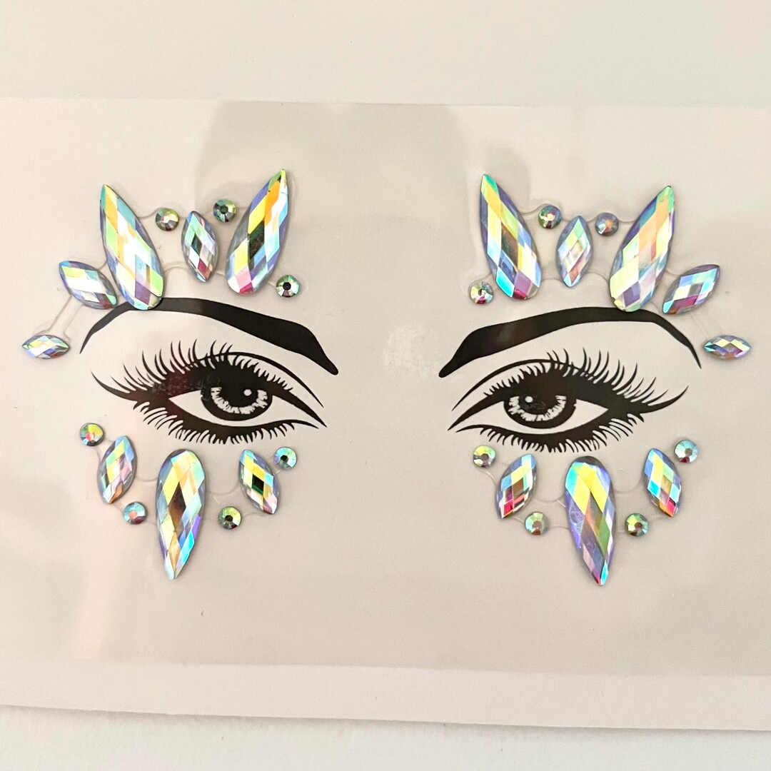 Goddess Face Jewels for Halloween Costume Carnival or Etsy