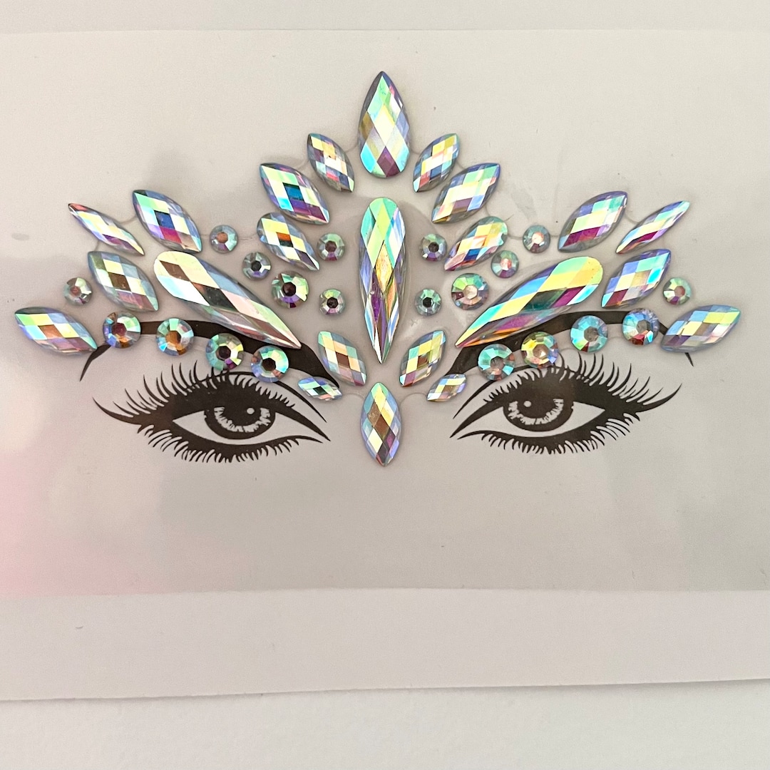 Goddess Face Jewels for Halloween Costume Carnival or Etsy