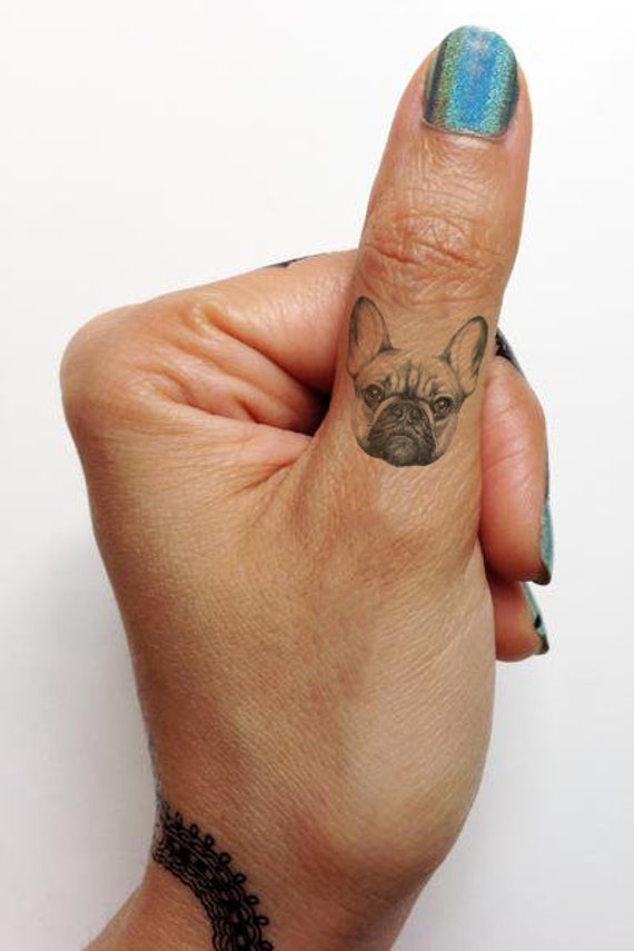 Tattoo uploaded by Owen Peat  French bulldog portrait dog frenchie  portrait realism blackandgrey  Tattoodo