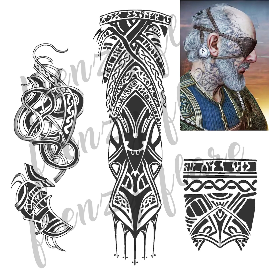 tatuajes de god of war odin｜TikTok Search