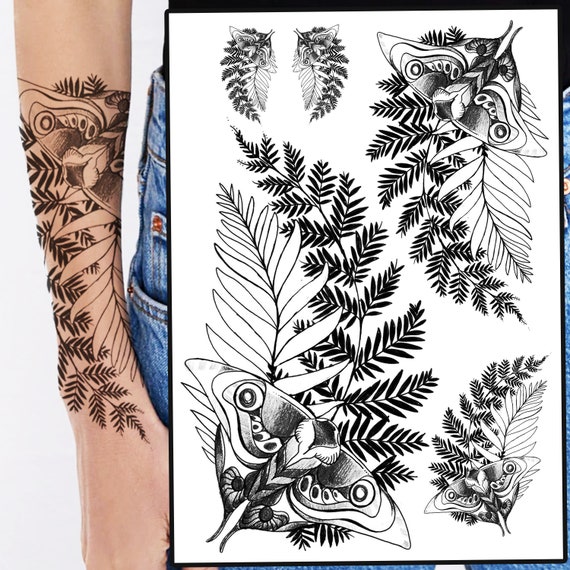 Ellie temporary tattoo + 4 BONUS TATTOOS