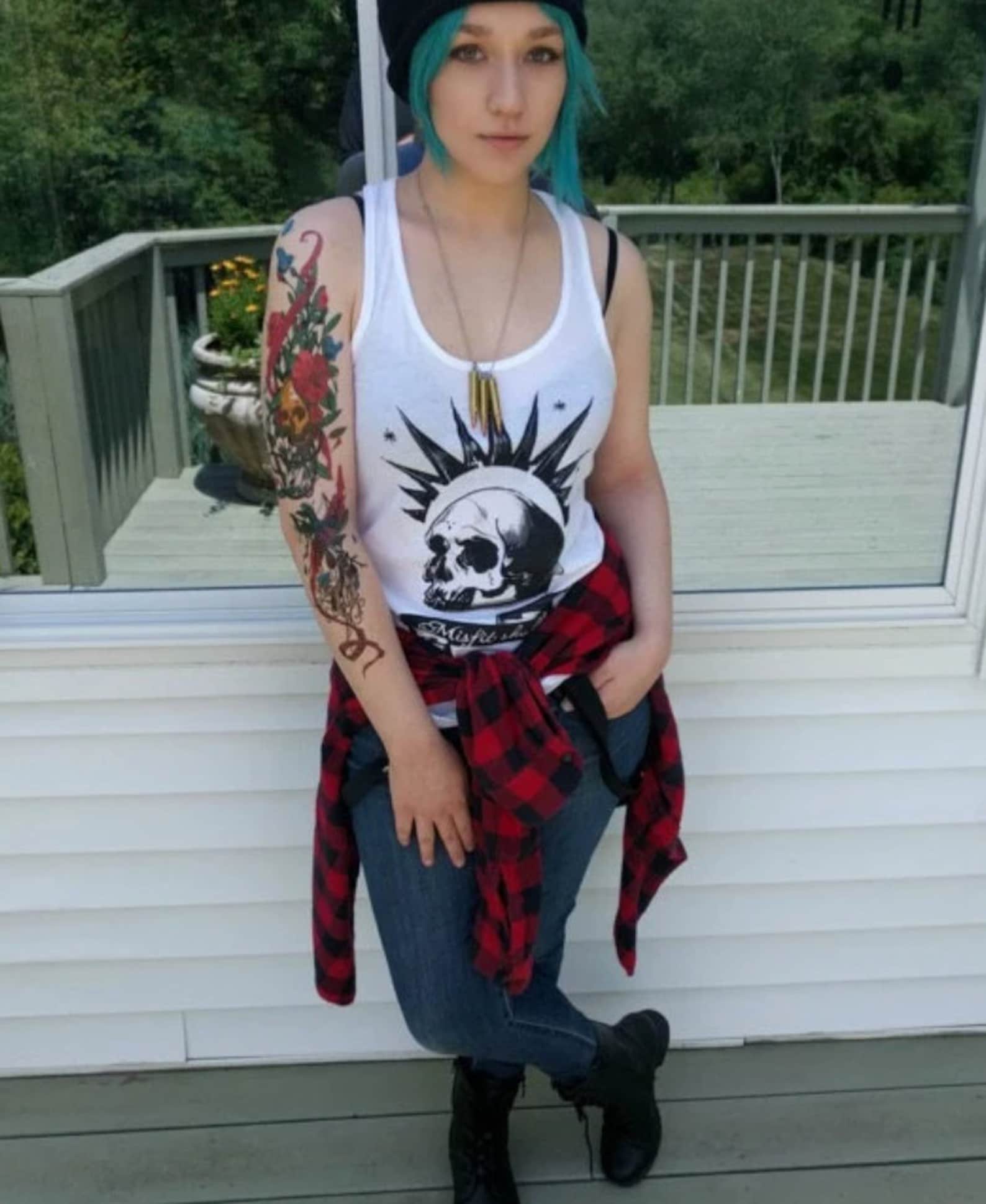 Custom Cosplay Tattoo Chloe Price Life is Strange - Etsy