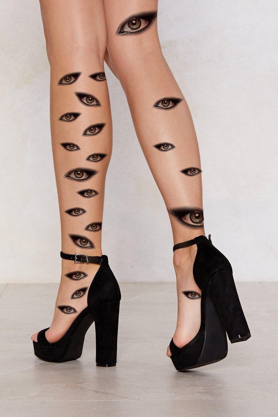 Tatuaggi temporanei con occhi personalizzati da strega per