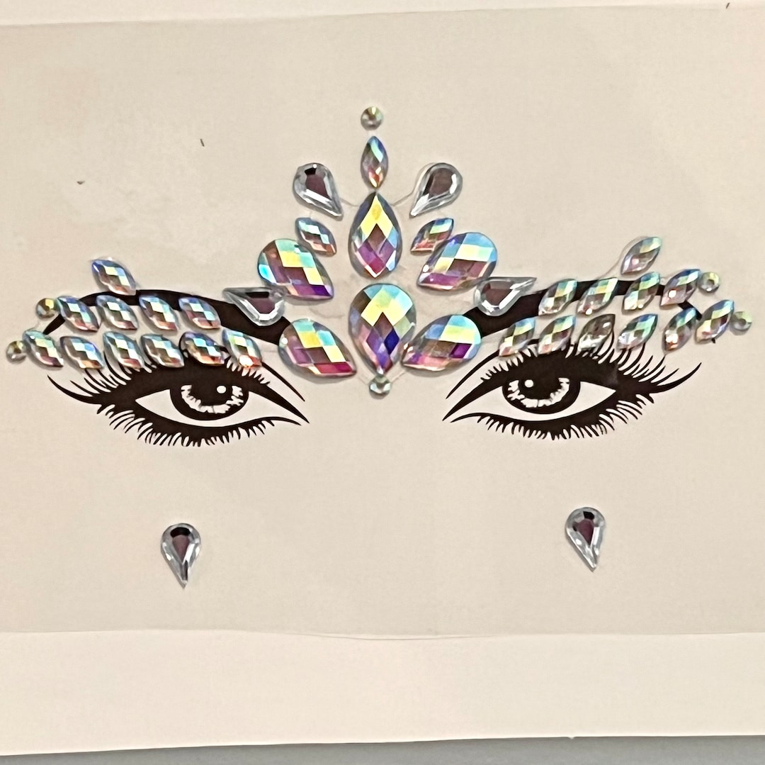 Goddess Face Jewels for Halloween Costume Carnival or Etsy