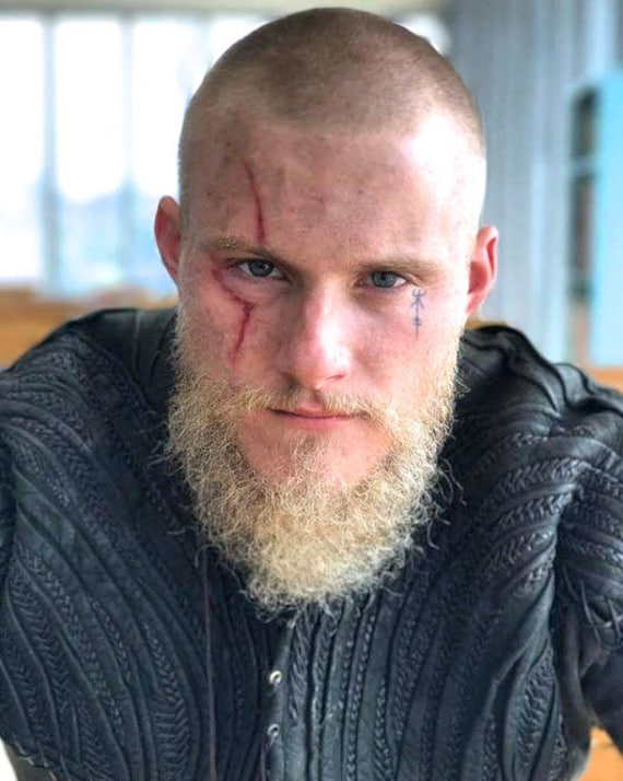 Bjorn Vikings Temporary Tattoo for Cosplayers. Geometric ...