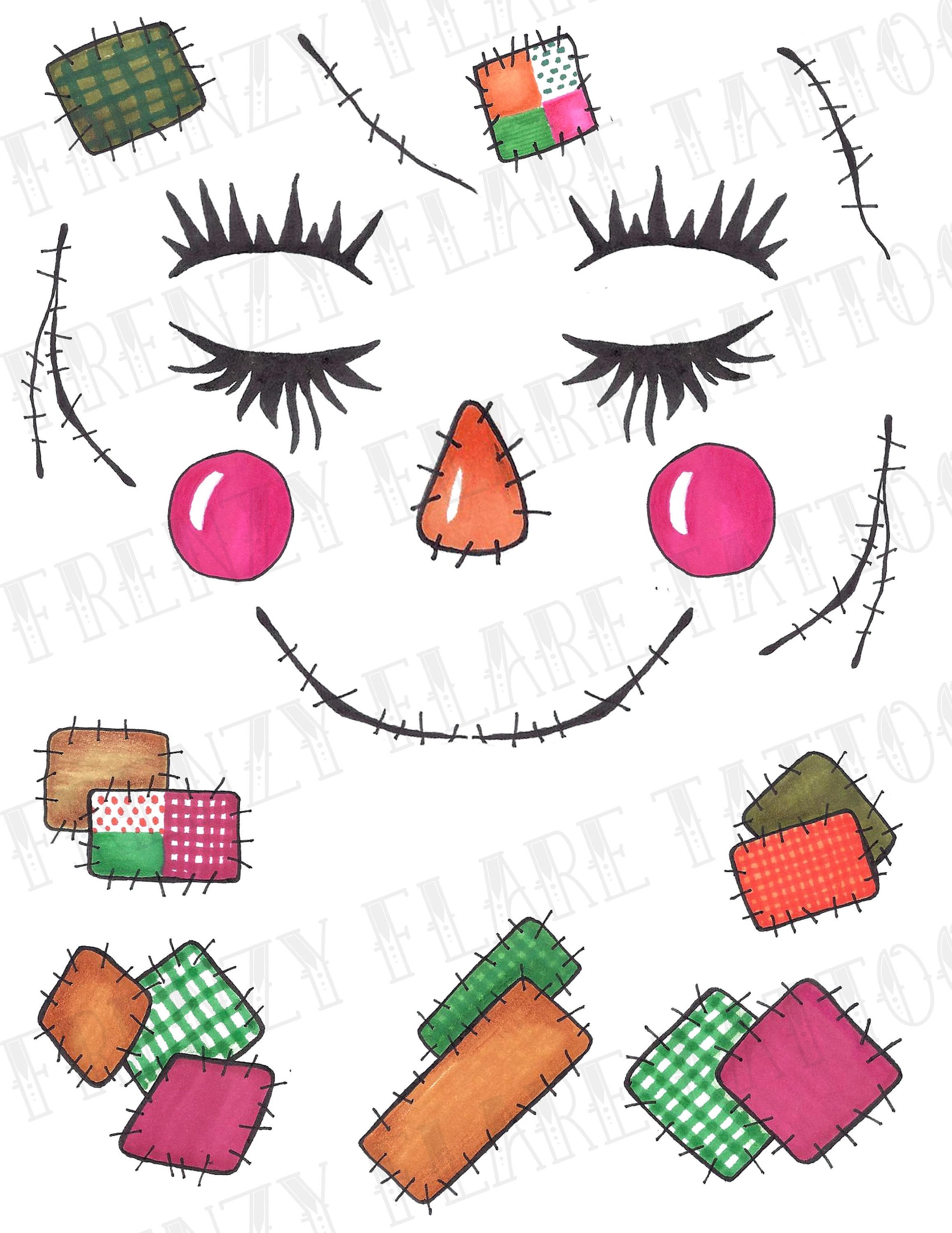 Scarecrow Halloween Downloadable Costume. Print It at Home No | Etsy