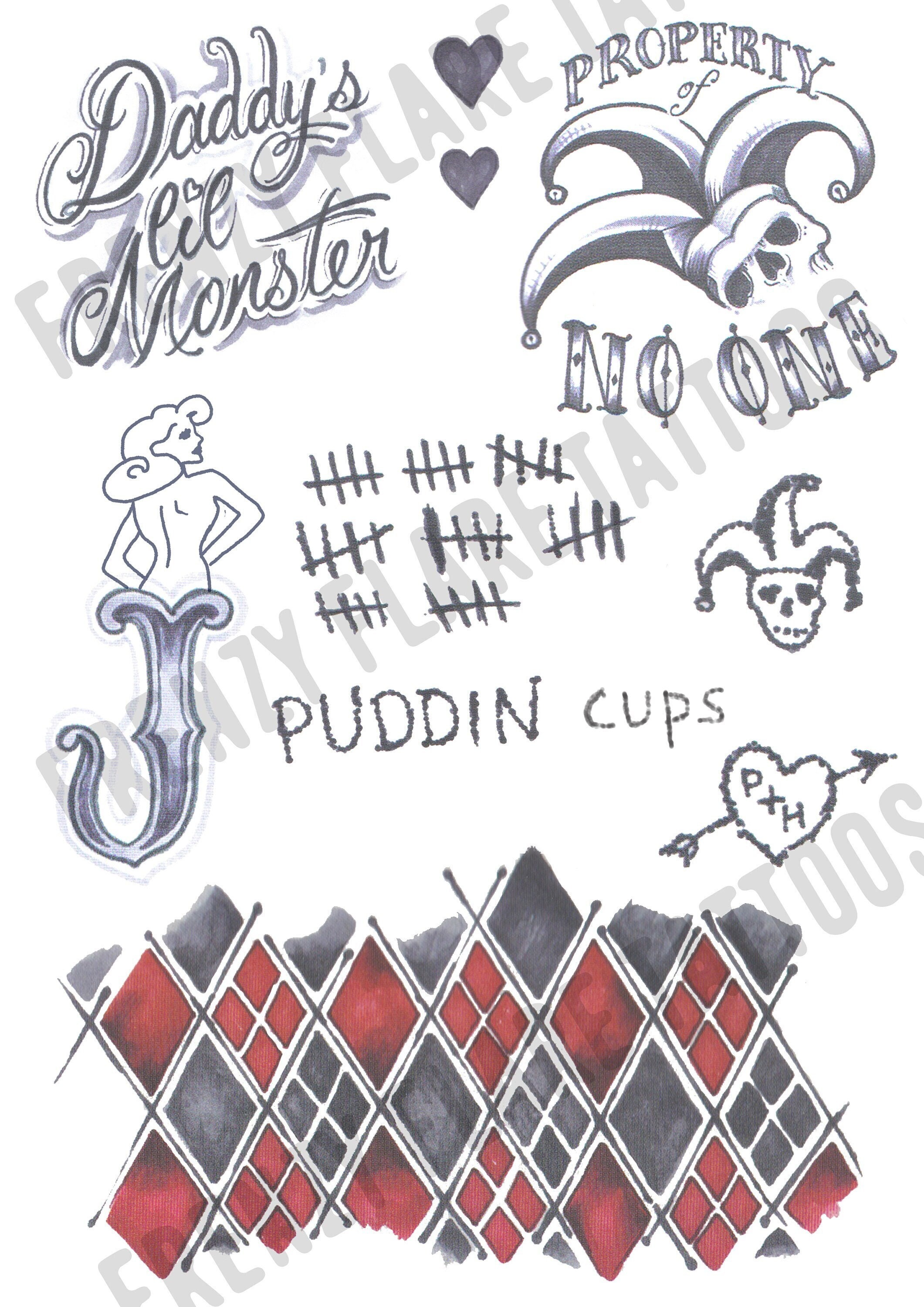 60 Quirky Harley Quinn Tattoo Ideas  Bring Out Your Inner Harlequin