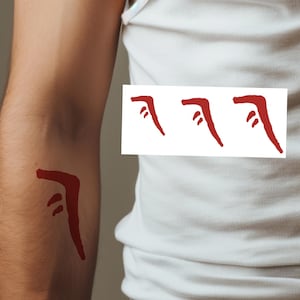 Mark of cain tattoo - Etsy 日本