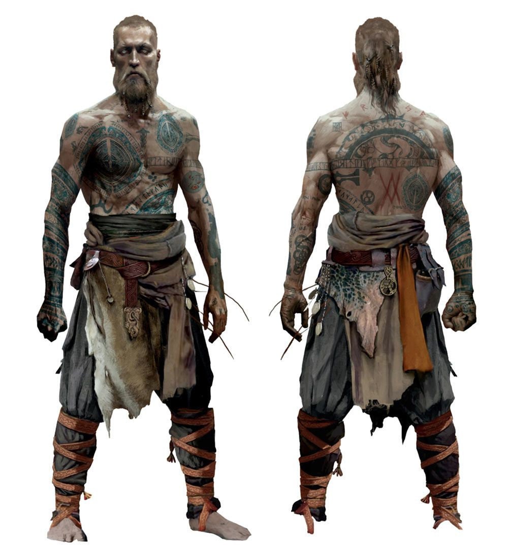 Baldur From God of War Temporary Tattoos for Cosplayers. Arms - Etsy Baldur From God of War Temporary Tattoos for Cosplayers. Arms - Etsy