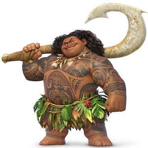 Maui Hook, Maui Plush Hook, Maui Moana Hook, Vaiana, Maui Accessories,  Moana Toy, Maui Accessories, Maui Costume, Moana for Boys, Magic 