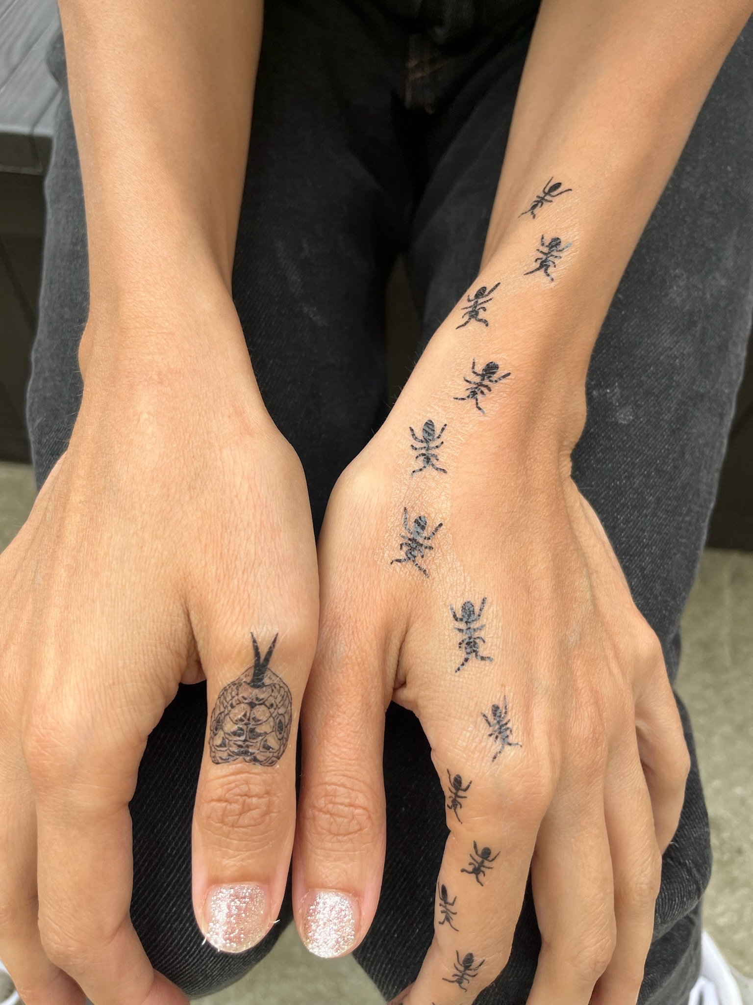 Halloween-themed Temporary Tattoos. Pumpkins, Ghost, Bat, Ants, Witch  Pumpkin, Snake, Hand Tattoos, Creepy, Scary Tattoos - Etsy, image size:1536x2048