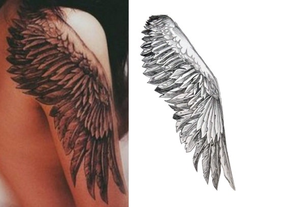 Attractive Wings Tattoo for Men & Women in 2021 - Jesu Tattoo Studio