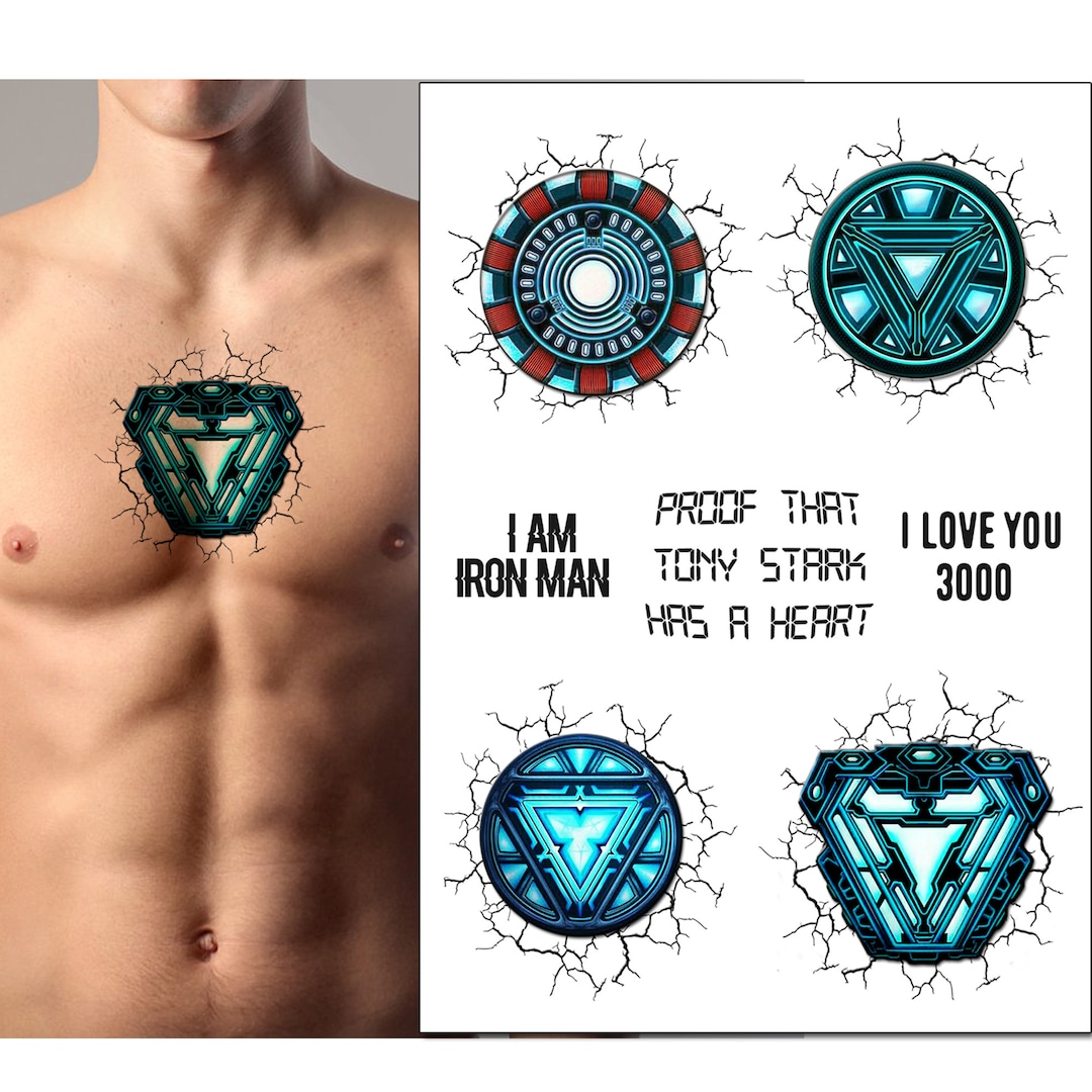 Hơn 210 hình xăm Iron Man đẹp nhất dành cho Fan Marvel 2023 Robert Downey  Jr  Dạy Xăm Môi
