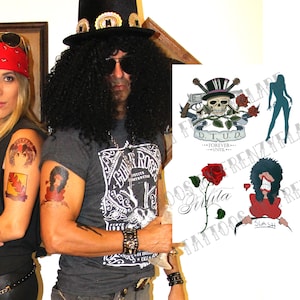 Slash Temporary Tattoos for Cosplayers