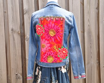pink denim jacket canada