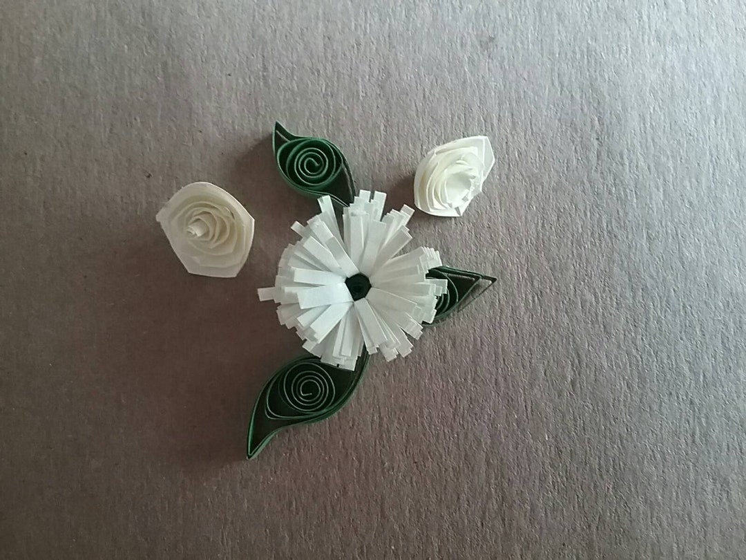Quilled Quilling Mini Pack Embellishments - Etsy