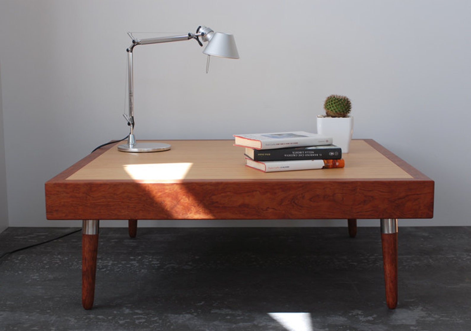 Modern Mid Century Coffee Table in Fine Wood From Bubinga and - Etsy UK