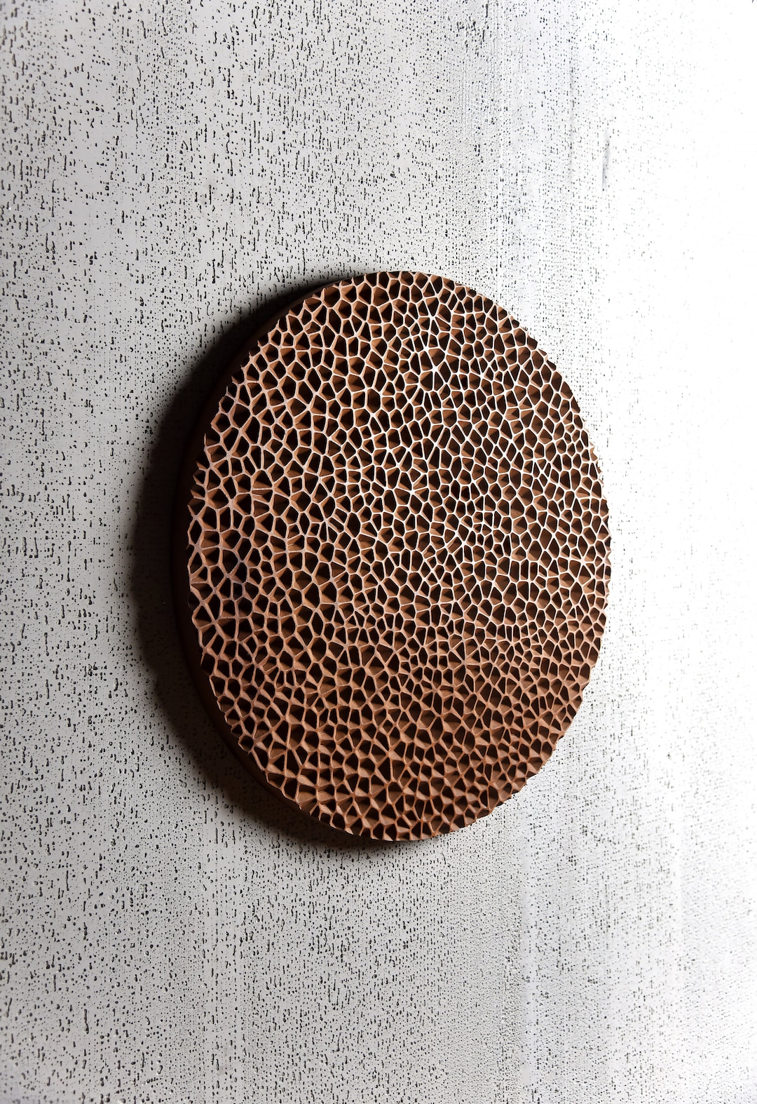 3d Geometric Wood Wall Art Wood Circular Sculpture Round Art - Etsy