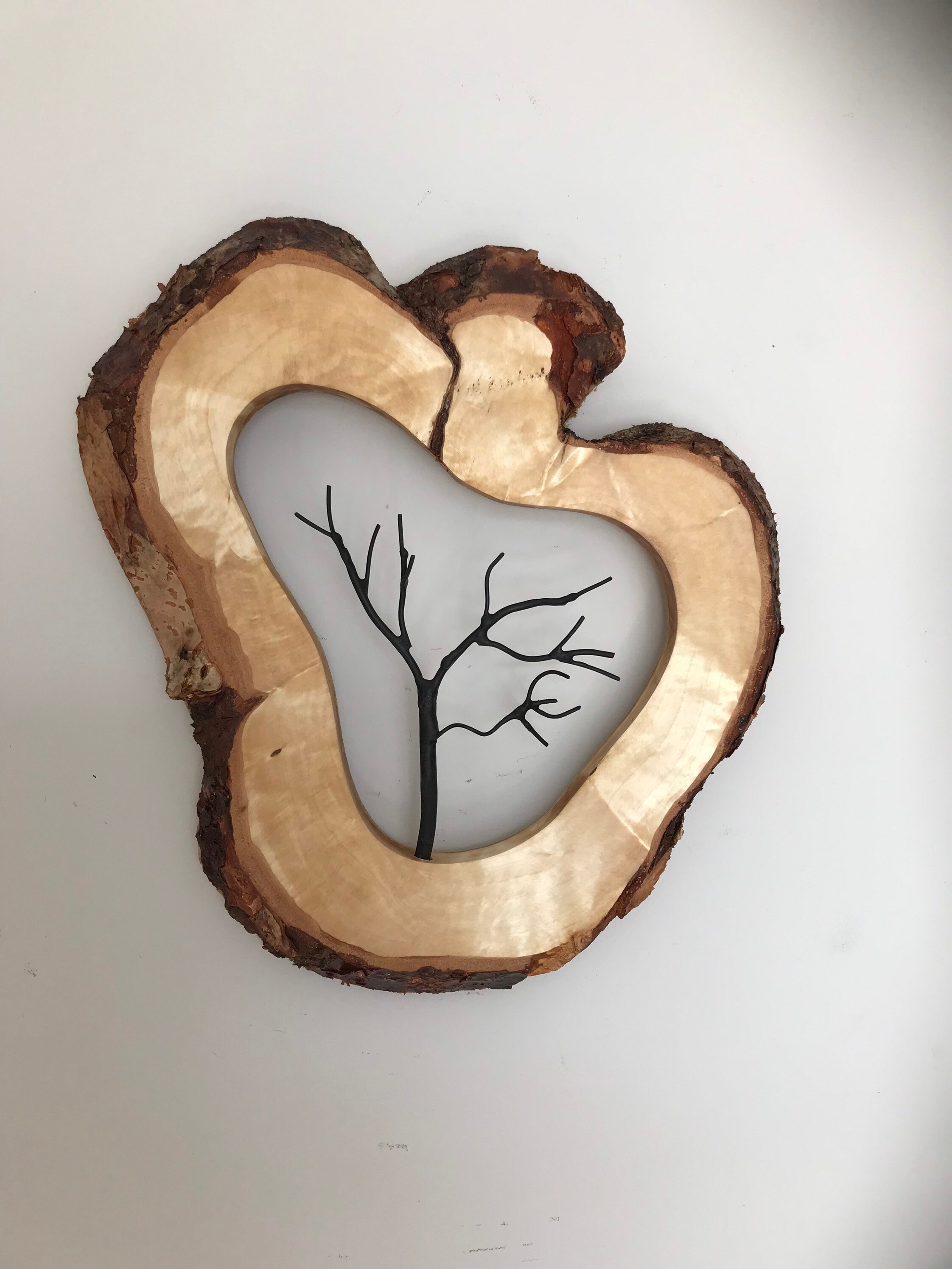 Art Objects Art & Collectibles UniqueTreeArt.Metal wall art.five year